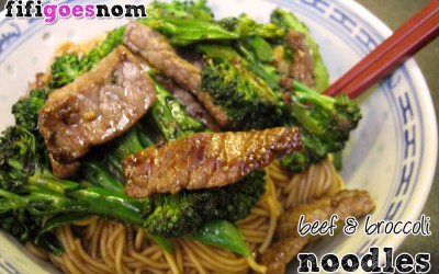 Beef & Broccoli Noodles