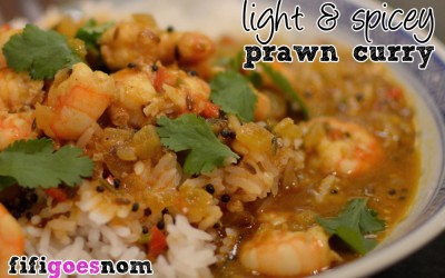 Light & Spicy Prawn Curry