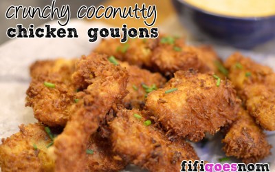 Crunchy Coconuty Chicken Goujons
