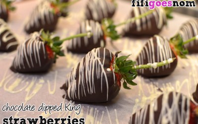 Chocolate Dipped King Strawberries
